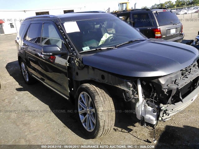 1FM5K8F86GGB02945 - 2016 FORD EXPLORER LIMITED 灰色 照片 1