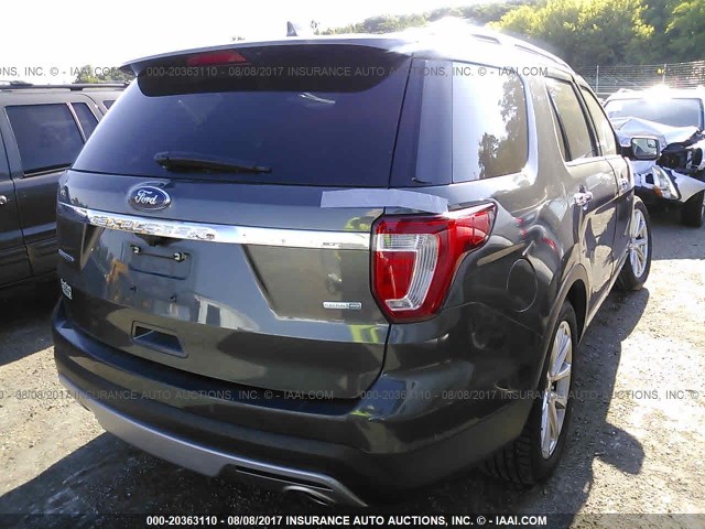 1FM5K8F86GGB02945 - 2016 FORD EXPLORER LIMITED 灰色 照片 4