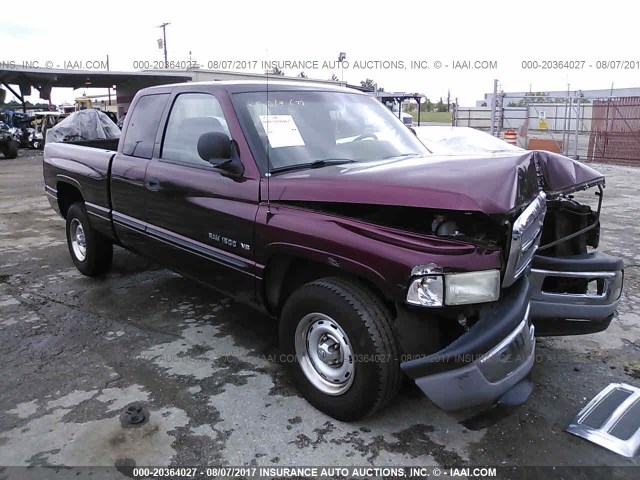 3B7HC12Y41G193205 - 2001 DODGE RAM 1500 MAROON photo 1