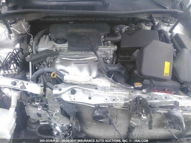 4T1BF1FK0FU499983 - 2015 TOYOTA CAMRY LE/XLE/SE/XSE 银色 照片 10
