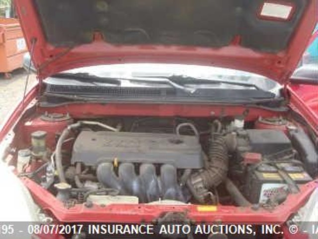 2T1KR32E06C582477 - 2006 TOYOTA COROLLA MATRIX XR RED photo 10