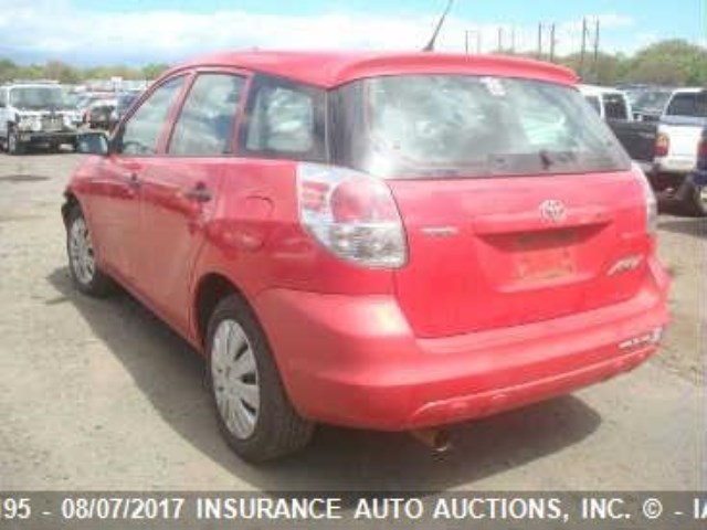 2T1KR32E06C582477 - 2006 TOYOTA COROLLA MATRIX XR RED photo 3