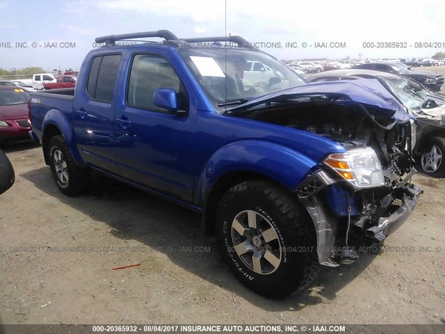 1N6AD0EV2DN744962 - 2013 NISSAN FRONTIER S/SV/SL/PRO-4X BLUE photo 1