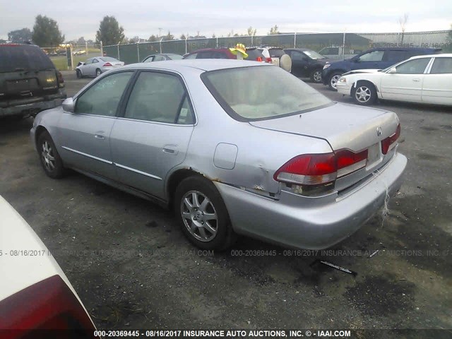 JHMCG66862C022044 - 2002 HONDA ACCORD EX/SE GRAY photo 3