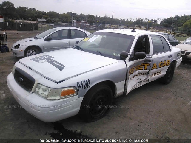 2FAHP71V08X179404 - 2008 FORD CROWN VICTORIA POLICE INTERCEPTOR WHITE photo 2