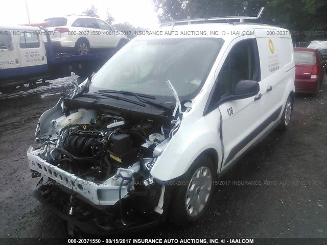 NM0LS7E78H1301222 - 2017 FORD TRANSIT CONNECT  WHITE photo 2