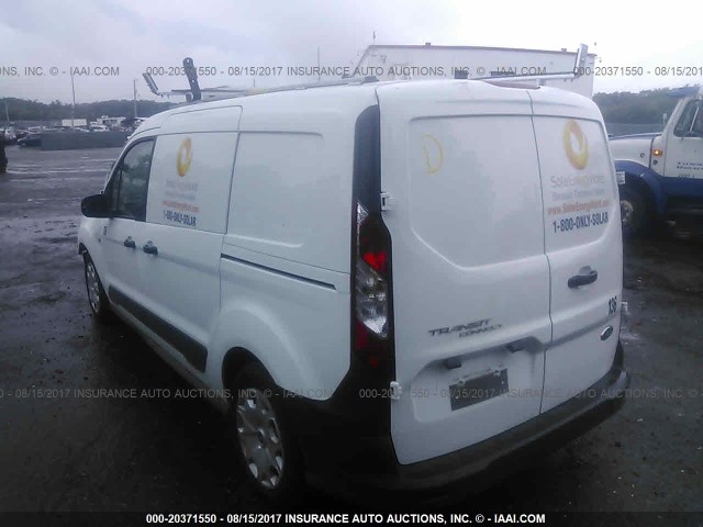 NM0LS7E78H1301222 - 2017 FORD TRANSIT CONNECT  WHITE photo 3