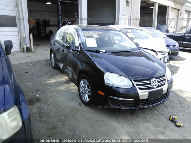 3VWEF71K17M201844 - 2007 VOLKSWAGEN JETTA WOLFSBURG 黑色 照片 1
