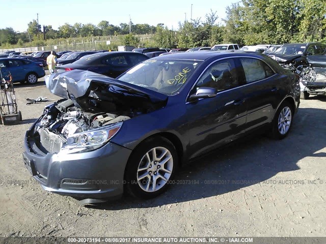 1G11C5SA6DF237635 - 2013 CHEVROLET MALIBU 1LT 蓝色 照片 2