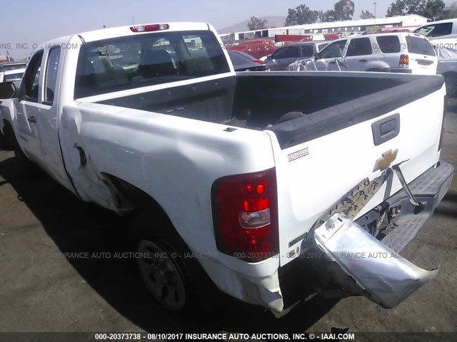 1GCRCPE0XCZ185058 - 2012 CHEVROLET SILVERADO C1500 WHITE photo 3