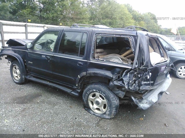 1FMZU85P3YZB42622 - 2000 FORD EXPLORER LIMITED 黑色 照片 3