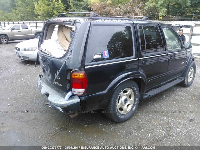 1FMZU85P3YZB42622 - 2000 FORD EXPLORER LIMITED 黑色 照片 4
