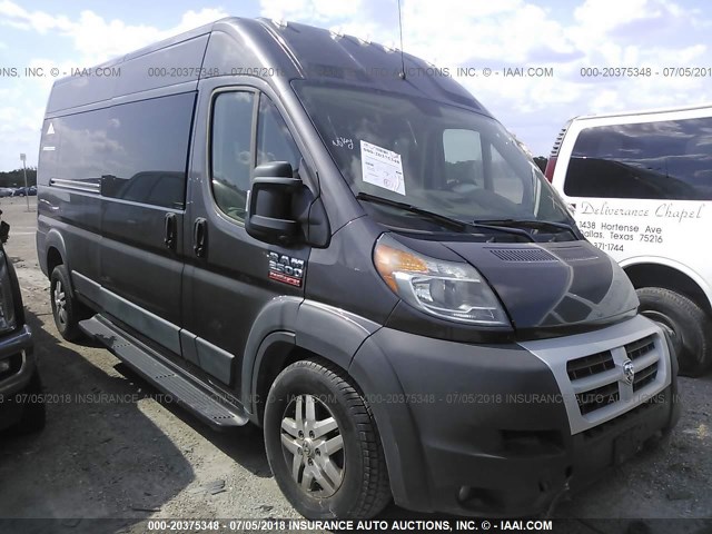 3C6TRVPG6FE508791 - 2015 RAM PROMASTER 2500 2500 HIGH GRAY photo 1