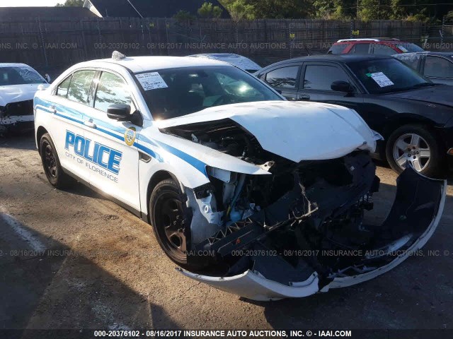 1FAHP2MK5FG192351 - 2015 FORD TAURUS POLICE INTERCEPTOR WHITE photo 1