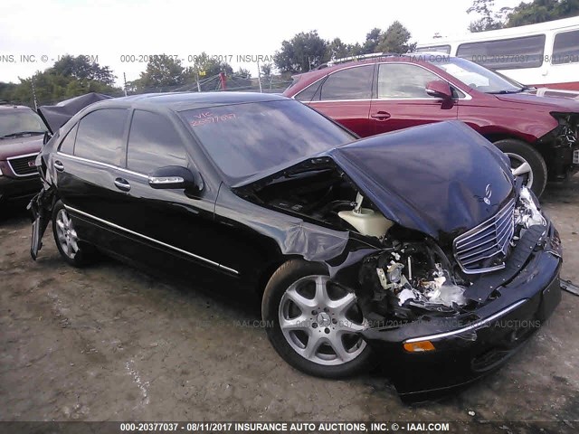WDBNG83J36A466852 - 2006 MERCEDES-BENZ S 430 4MATIC BLACK photo 1