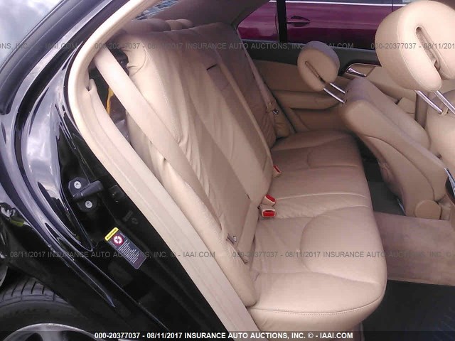 WDBNG83J36A466852 - 2006 MERCEDES-BENZ S 430 4MATIC BLACK photo 8