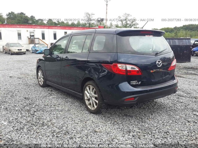 JM1CW2CL5F0182509 - 2015 MAZDA 5 TOURING Navy photo 3