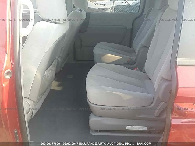 KNDMB233186224366 - 2008 KIA SEDONA EX/LX RED photo 8