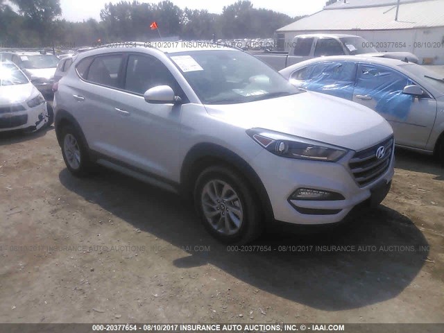 KM8J33A44HU274350 - 2017 HYUNDAI TUCSON LIMITED/SPORT AND ECO/SE SILVER photo 1