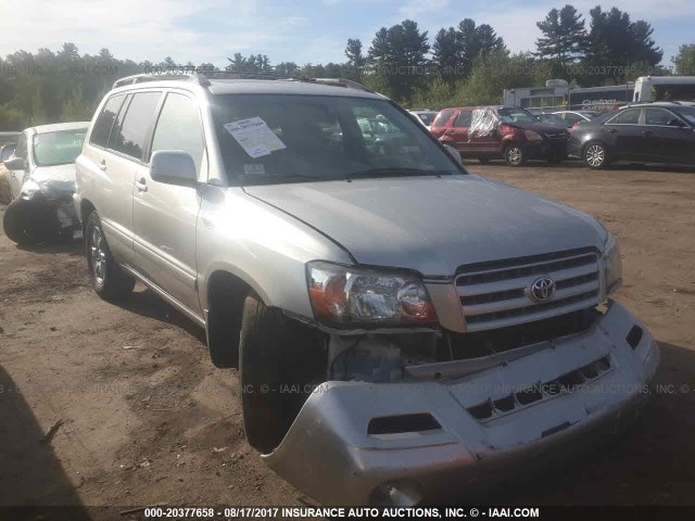 JTEDP21A260094922 - 2006 TOYOTA HIGHLANDER LIMITED SILVER photo 1