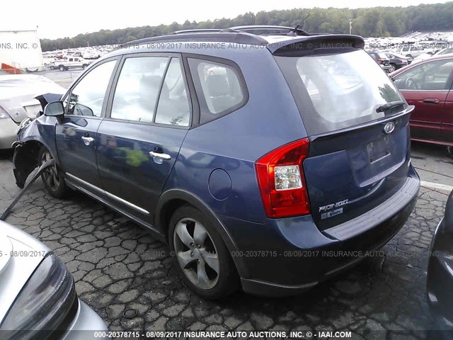 KNAFG526187164359 - 2008 KIA RONDO LX/EX BLUE photo 3