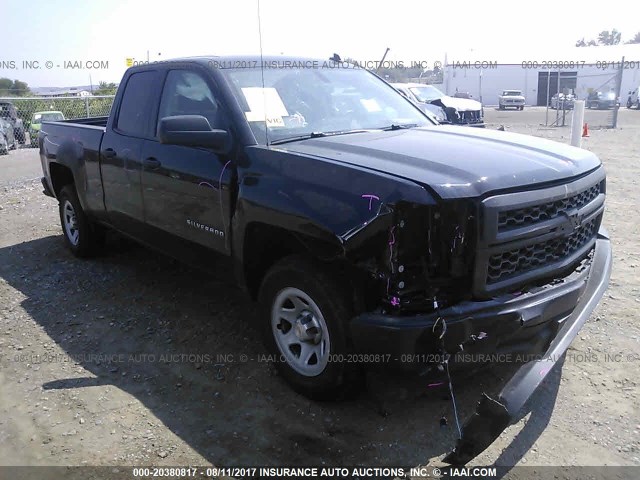 1GCRCPEHXEZ405064 - 2014 CHEVROLET SILVERADO C1500 BLACK photo 1