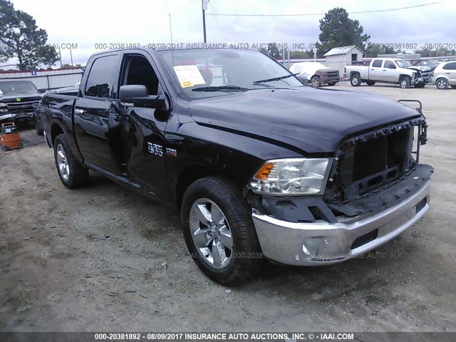 1C6RR6LT5DS628952 - 2013 RAM 1500 SLT BLACK photo 1