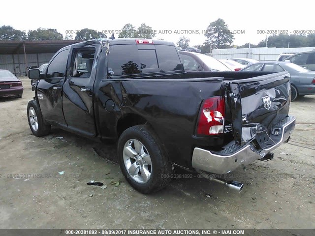 1C6RR6LT5DS628952 - 2013 RAM 1500 SLT BLACK photo 3