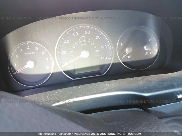 5XYZG3AB0CG139970 - 2012 HYUNDAI SANTA FE GLS GRAY photo 7