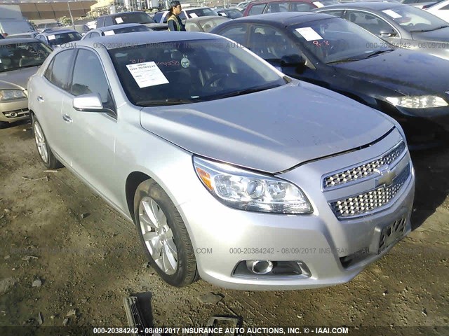 1G11H5SA8DF302731 - 2013 CHEVROLET MALIBU LTZ 银色 照片 1