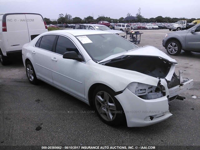 1G1ZA5EU5CF253225 - 2012 CHEVROLET MALIBU LS თეთრი ფოტო 1