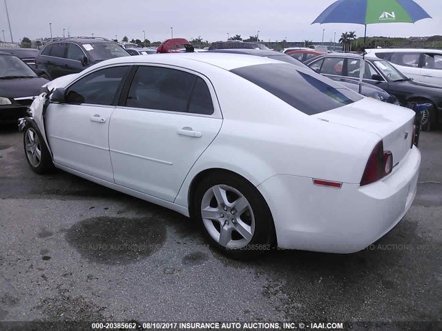 1G1ZA5EU5CF253225 - 2012 CHEVROLET MALIBU LS თეთრი ფოტო 3