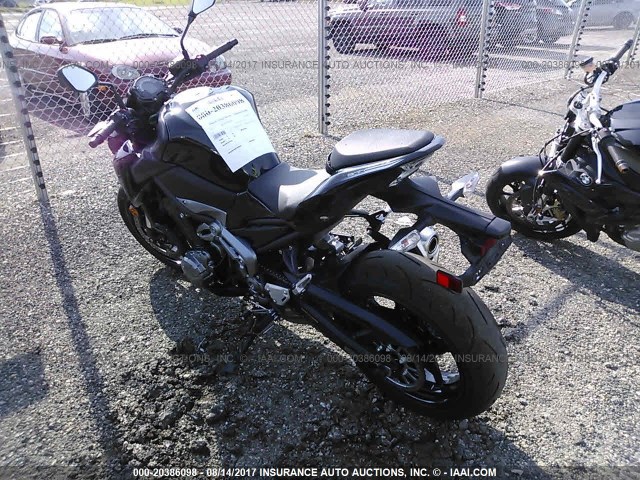 JKAZR2B19HDA18416 - 2017 KAWASAKI ZR900 BLACK photo 3