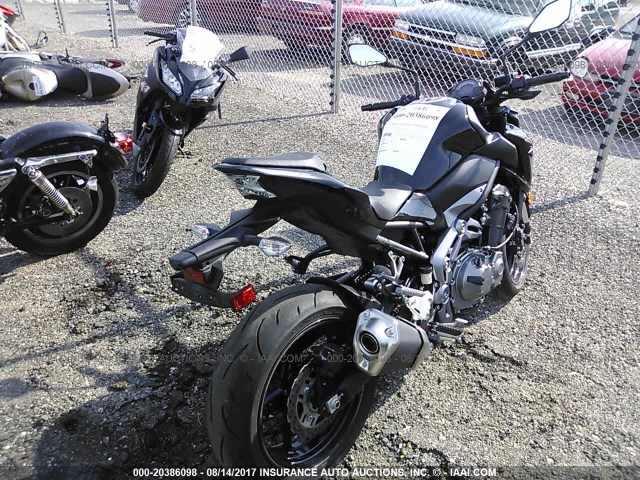 JKAZR2B19HDA18416 - 2017 KAWASAKI ZR900 BLACK photo 4