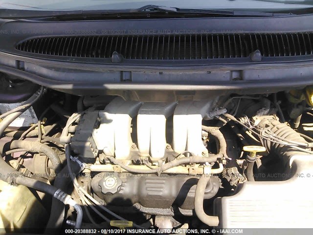 2B4GP24R2YR564262 - 2000 DODGE GRAND CARAVAN  MAROON photo 10