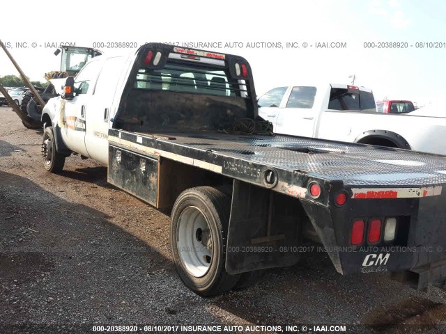 1FD0W5GT6EEA59183 - 2014 FORD F550 SUPER DUTY WHITE photo 3