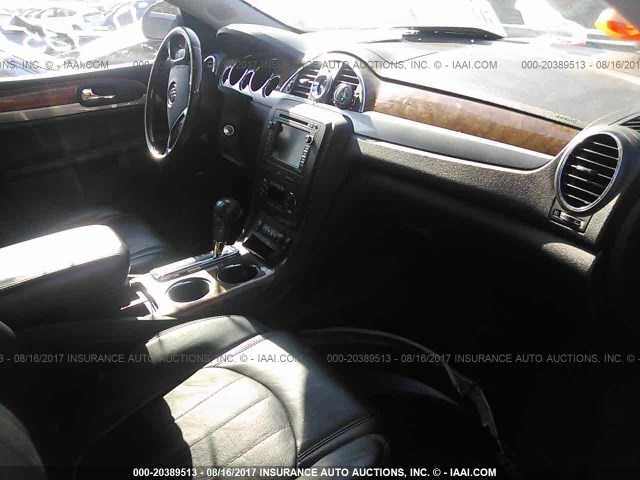 5GAKRBED6BJ162154 - 2011 BUICK ENCLAVE CXL 灰色 照片 5