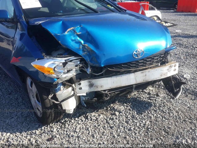 2T1KU40E19C150699 - 2009 TOYOTA COROLLA MATRIX  BLUE photo 6