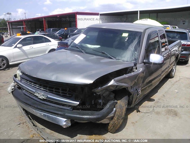 2GCEC19T211167661 - 2001 CHEVROLET SILVERADO C1500 TAN photo 2