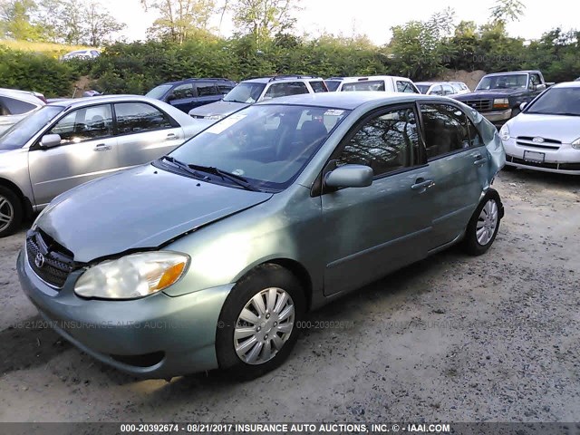 2T1BR32E17C794175 - 2007 TOYOTA COROLLA CE/LE/S GRAY photo 2