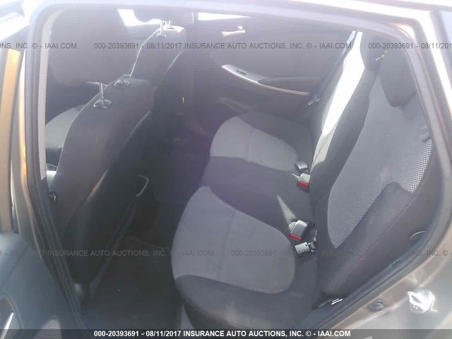 KMHCT5AE3DU082229 - 2013 HYUNDAI ACCENT GLS/GS Champagne photo 8