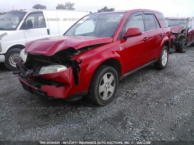 5GZCZ63407S869277 - 2007 SATURN VUE RED photo 2