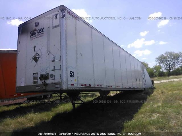 1GRAP0629ET591031 - 2014 GREAT DANE TRAILERS VAN  WHITE photo 2