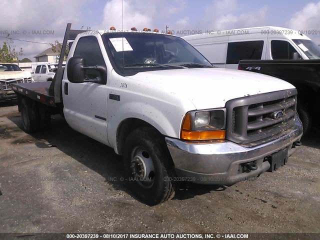 1FDWF36F3YEB24747 - 2000 FORD F350 SUPER DUTY WHITE photo 1