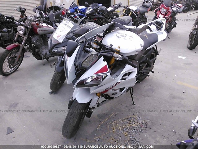 JYARJ16Y0FA009819 - 2015 YAMAHA YZFR6 C WHITE photo 2