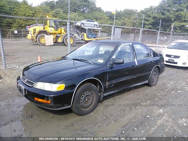 1HGCD5630TA227723 - 1996 HONDA ACCORD LX/EX BLACK photo 2