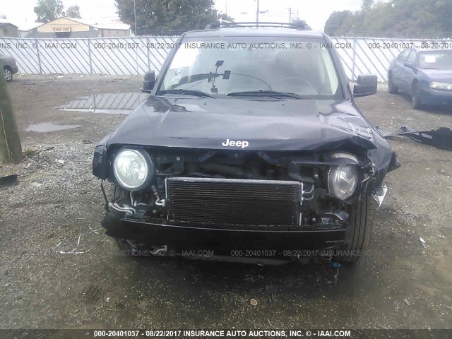 1J8FF28W77D365994 - 2007 JEEP PATRIOT SPORT BLACK photo 6