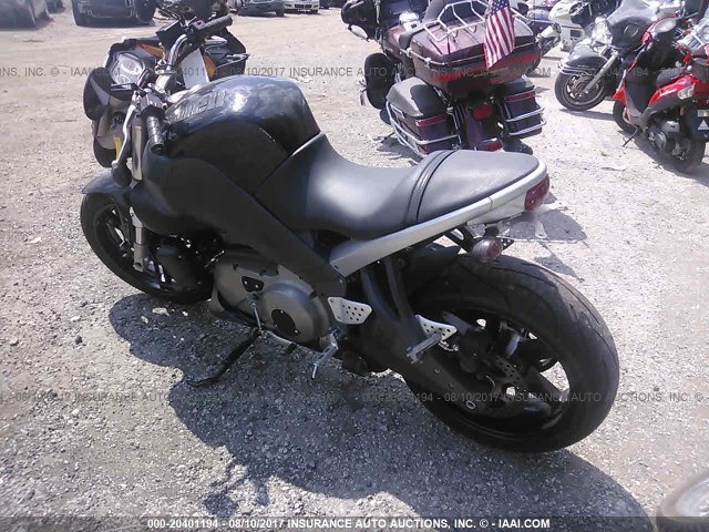 4MZWX03DX73500675 - 2007 BUELL XB12SCG  BLACK photo 3