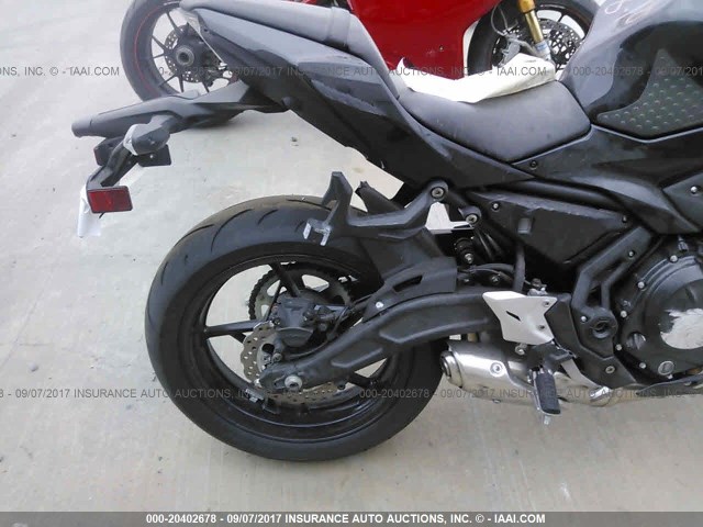 JKAEXEJ13HDA00792 - 2017 KAWASAKI EX650 J შავი ფოტო 6