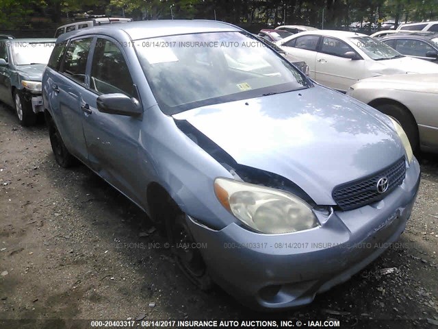 2T1LR32E66C557765 - 2006 TOYOTA COROLLA MATRIX XR BLUE photo 1